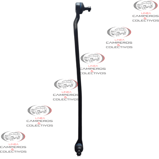 BARRA CENTRAL DIRECCION NISSAN SAMURAI 2TERMINALES EN PUNTA FIJOS