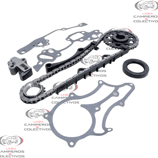 KIT DISTRIBUCION CADENA TOYOTA HILUX 22R 2.4 1993 1997
