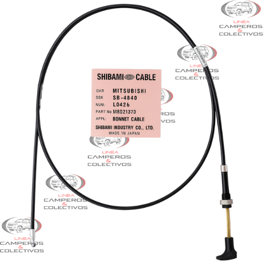 CABLE CAPOT MITSUBISHI MONTERO