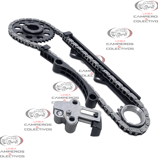 KIT DISTRIBUCION CADENA TOYOTA HILUX 22R 2.4 1993 1997