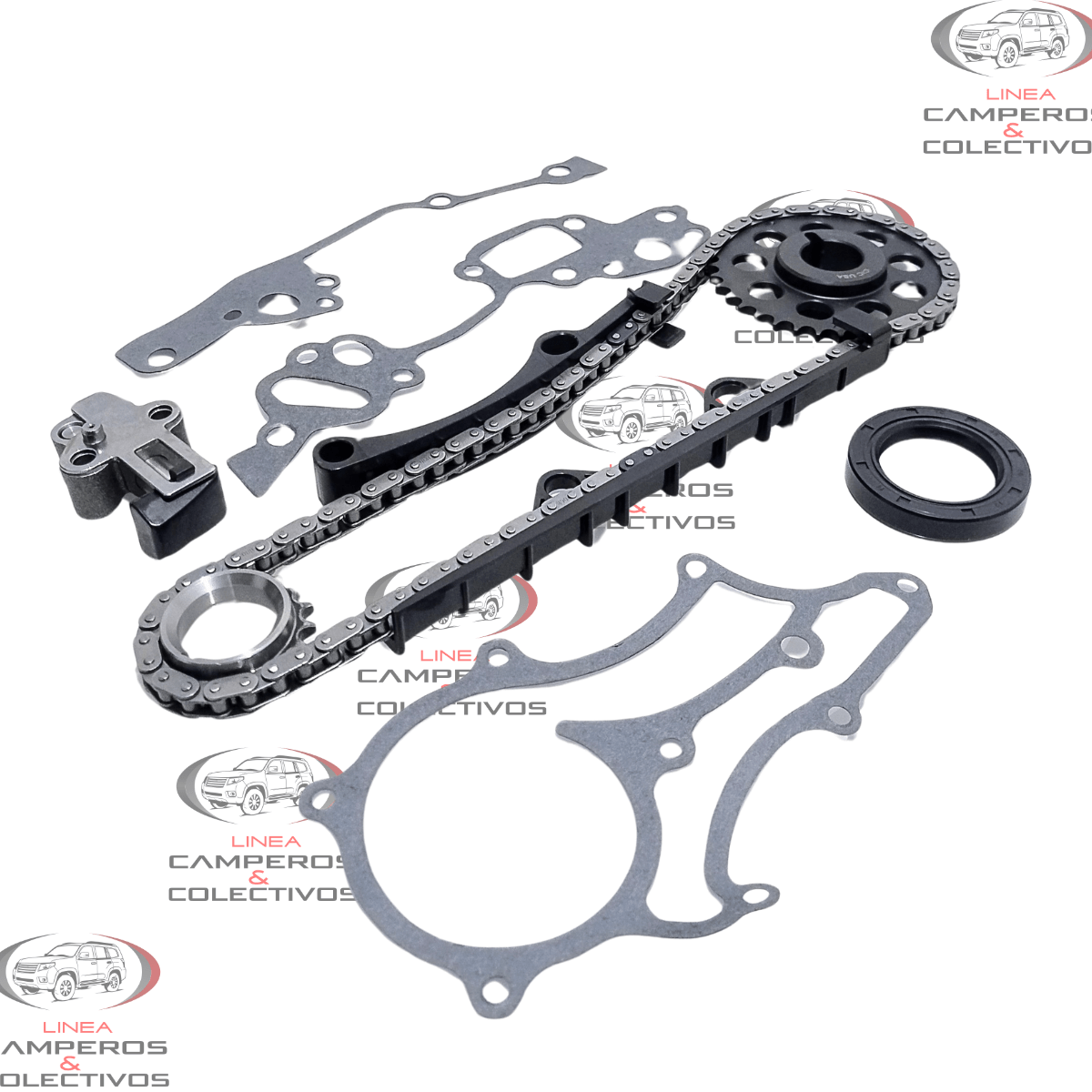 KIT DISTRIBUCION CADENA TOYOTA HILUX 22R 2.4 1993 1997