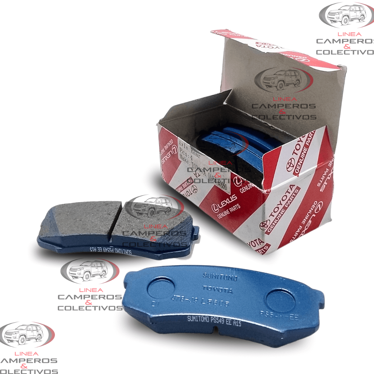 PASTAS TRASERAS TOYOTA FJ CRUISER