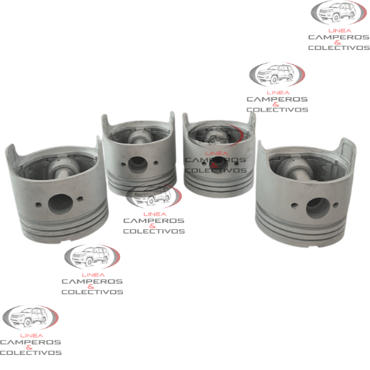JUGO X4 PISTONES MOTOR DAIHATSU F20 STD