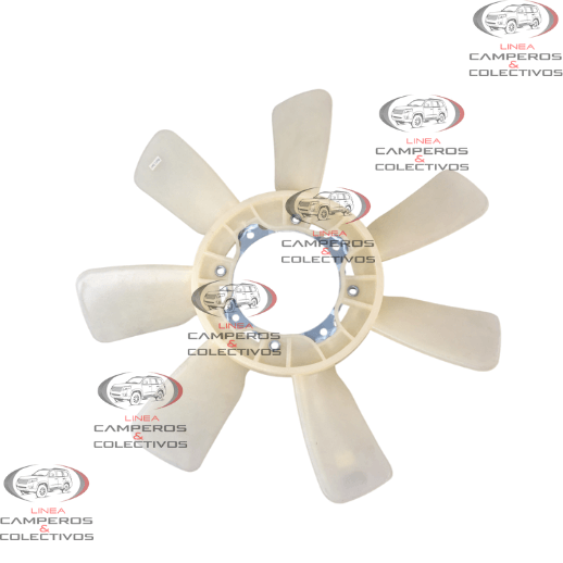 VENTILADOR PLASTICO MITSUBISHI MONTERO 7 ASPAS