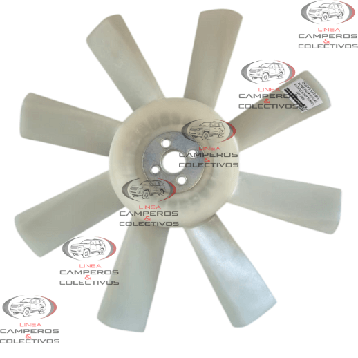 VENTILADOR TOYOTA 2F 8 ASPAS